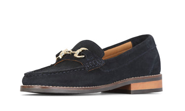 Shires Moretta Rosa Navy Loafers