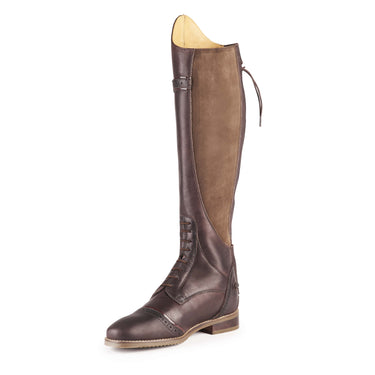 Buy Shires Moretta Brown Constantina Laced Front Riding Boots | Online for Equine