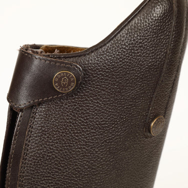 Buy Shires Moretta Brown Gianna Lace Front Long Leather Riding Boots (Short Height)| Online for Equine