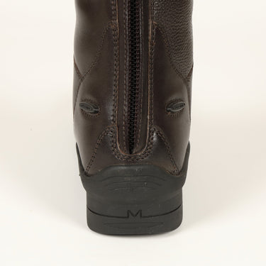 Buy the Shires Moretta Brown Short Gianna Lace Front Long Leather Riding Boots | Online for Equine