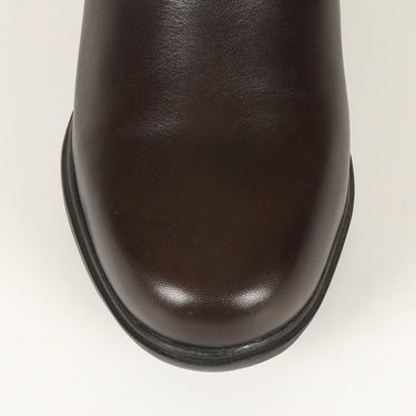 Buy the Shires Moretta Brown Lucilla Childrens Leather Jodhpur Boots | Online For Equine