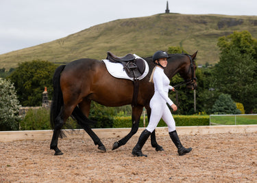 Buy Cameo Equine Core Collection Everyday Ladies White Tights| Online for Equine