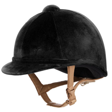 Charles Owen Black Hampton Velvet Show Hat| Online For Equine