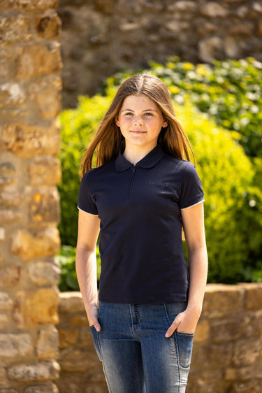 LeMieux Navy Young Rider Polo Shirt