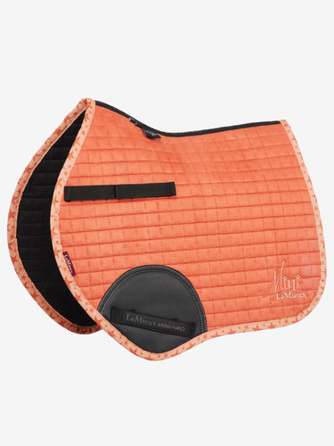 Buy the LeMieux Mini Apricot Jump Suede Square | Online for Equine