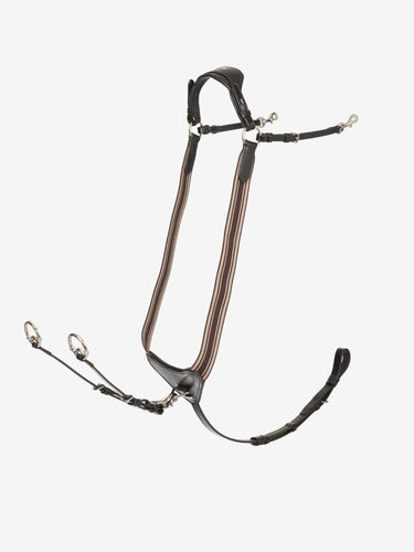 LeMieux Arika Brown/Silver Elasticated Breastplate| Online For Equine