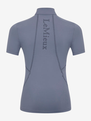 Buy LeMieux Young Rider Jay Blue Short Sleeve Base Layer - 7-8 Years| Online for Equine