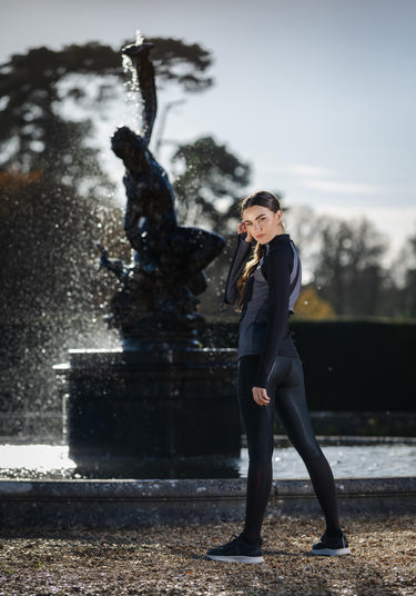 Buy LeMieux Carly Black Zip Through Fleece| Online for Equine