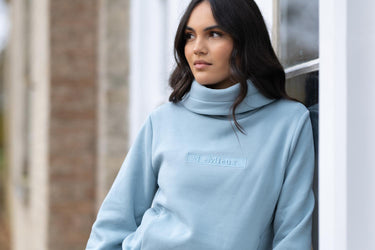 Buy the LeMieux Ladies Glacier Adele Funnel Neck Sweatshirt | Online for Equine