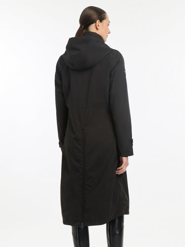 Buy the LeMieux Black Amelie Waterproof Lightweight Riding Coat