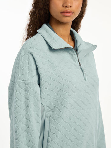 LeMieux Ladies Glacier Dana Quarter Zip Sweater - UK 14| Online For Equine