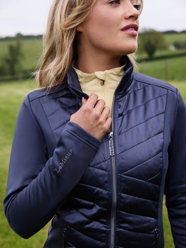 LeMieux Ladies Dynamique Jacket Dusk Blue - UK 16| Online For Equine