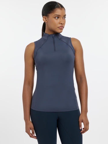 LeMieux Ladies Maria Mesh Sleeveless Baselayer Dusk Blue| Online For Equine