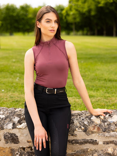 LeMieux Ladies Maria Mesh Sleeveless Baselayer Rosewood| Online For Equine