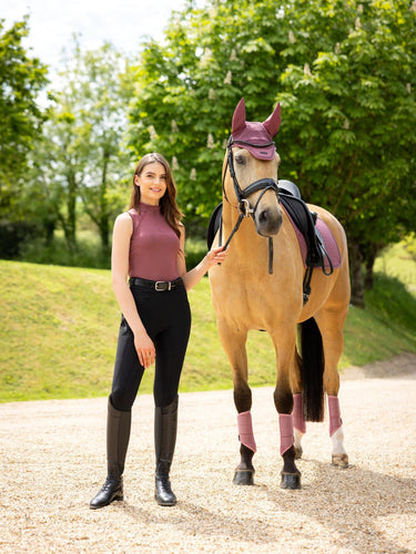 LeMieux Ladies Maria Mesh Sleeveless Baselayer Rosewood| Online For Equine