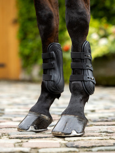 LeMieux Capella 3 Strap Tendon Boots Black