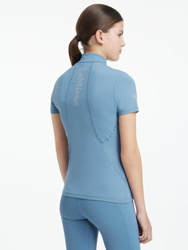 LeMieux Young Rider Classique Short Sleeve Base Layer Ice Blue