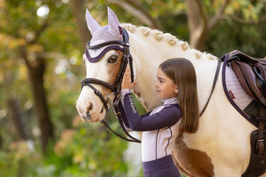 LeMieux Mini Classic Fly Hood Lilac