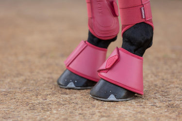 LeMieux Arika Over Reach Boots Cranberry