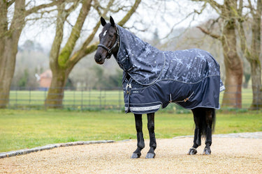 LeMieux Arika Star 0g Turnout Rug Navy| Online For Equine