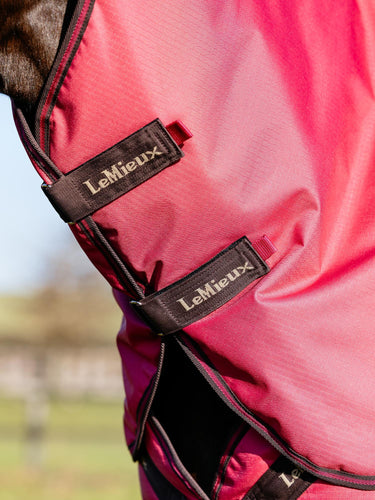 LeMieux Arika Ripstop 0g Turnout Rug Cranberry| Online For Equine