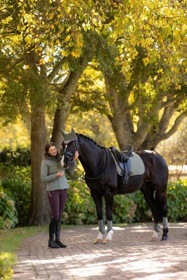 LeMieux Suede Dressage Square Rosemary