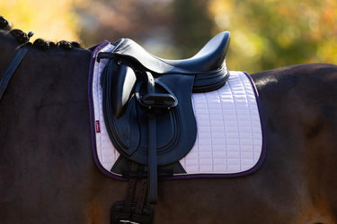 LeMieux Suede Dressage Square Lilac| Online For Equine