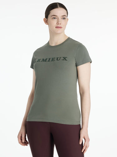 LeMieux Ladies Classique Sparkle T-shirt Rosemary| Online For Equine