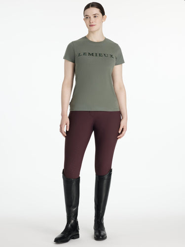 LeMieux Ladies Classique Sparkle T-shirt Rosemary| Online For Equine