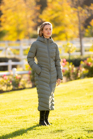 LeMieux Ladies Hayley Water Resistant Longline Puffer Coat Rosemary