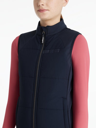 LeMieux Young Rider Pammy Training Gilet Navy
