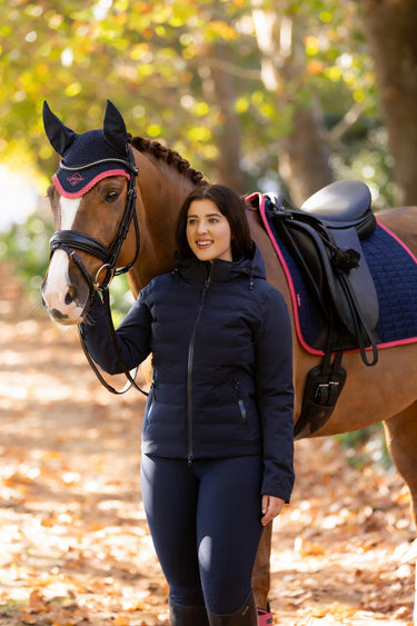 LeMieux Ladies Brooke Waterproof Hybrid Jacket Navy| Online For Equine