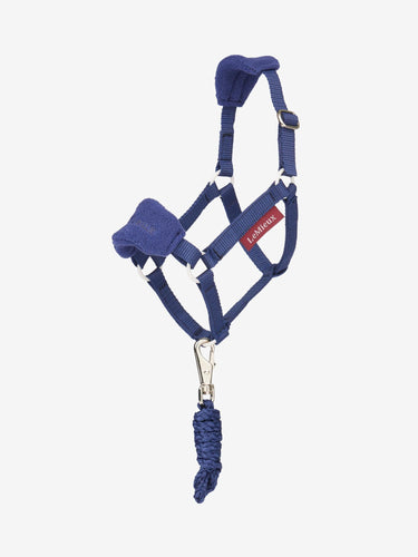 LeMieux Hobby Horse Vogue Headcollar & Leadrope Ink Blue| Online For Equine