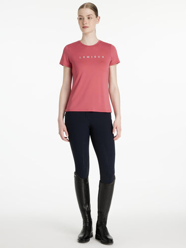 LeMieux Ladies Sports T-Shirt Cranberry