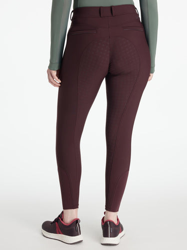 LeMieux Isabelle Knee Grip Breeches Damson| Online For Equine