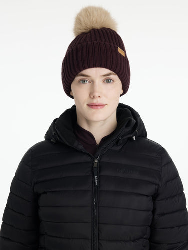 LeMieux Clara Rib Beanie Damson| Online For Equine