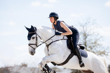 LeMieux Essence Eurojump Square Navy| Online For Equine