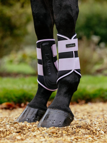 LeMieux Grafter Brushing Boots Lilac| Online For Equine