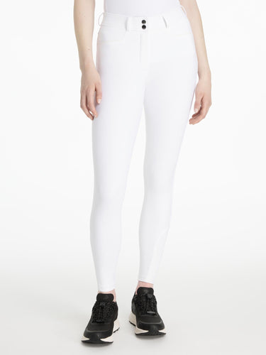 LeMieux Isabelle Knee Grip Breeches White| Online For Equine