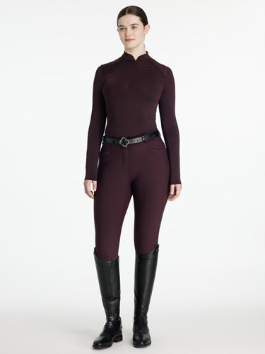 LeMieux Ladies Heyden Lightweight Base Layer Damson| Online For Equine