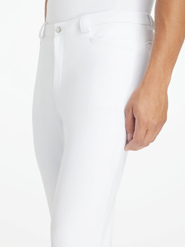 LeMieux Mens Full Seat Sports Breech White| Online For Equine