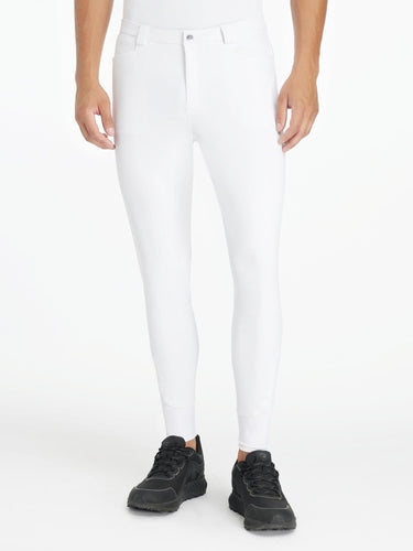 LeMieux Mens Full Seat Sports Breech White| Online For Equine