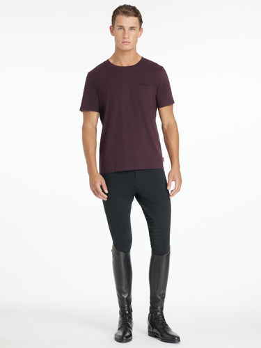 LeMieux Mens T-Shirt Damson| Online For Equine