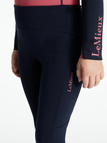 LeMieux Mini Nora Brushed Pull On Navy| Online For Equine