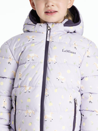 LeMieux Mini Printed Lilo Puffer Jacket Lilac| Online For Equine