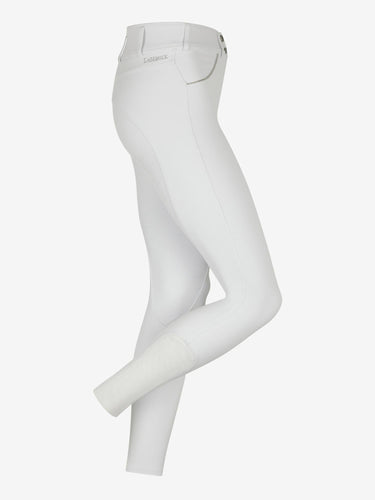LeMieux Victoria Breeches Silicone Seat White| Online For Equine