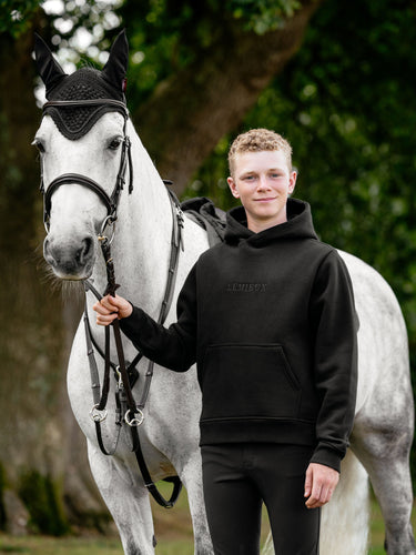 LeMieux Young Rider Boys Hoodie Black| Online For Equine