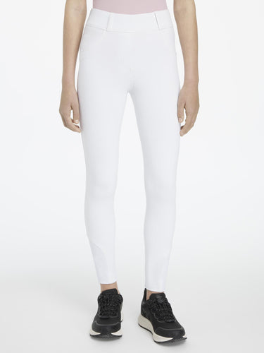 Buy LeMieux Young Rider Remi Breggings White | Online for Equine