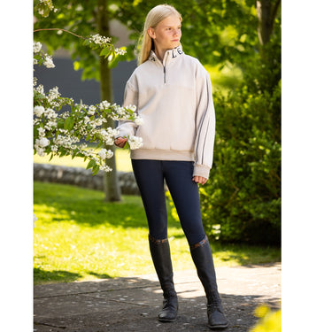 Buy LeMieux Young Rider Stone Kate Quarter Zip Sweater | Online for Equine