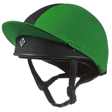 Buy the Charles Owen Emerald Pro II Plus Lycra Hat Silk | Online for Equine